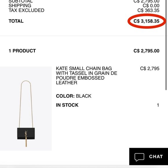 YSL Small Kate Chain Bag with Tassel - Picture 8 of 9